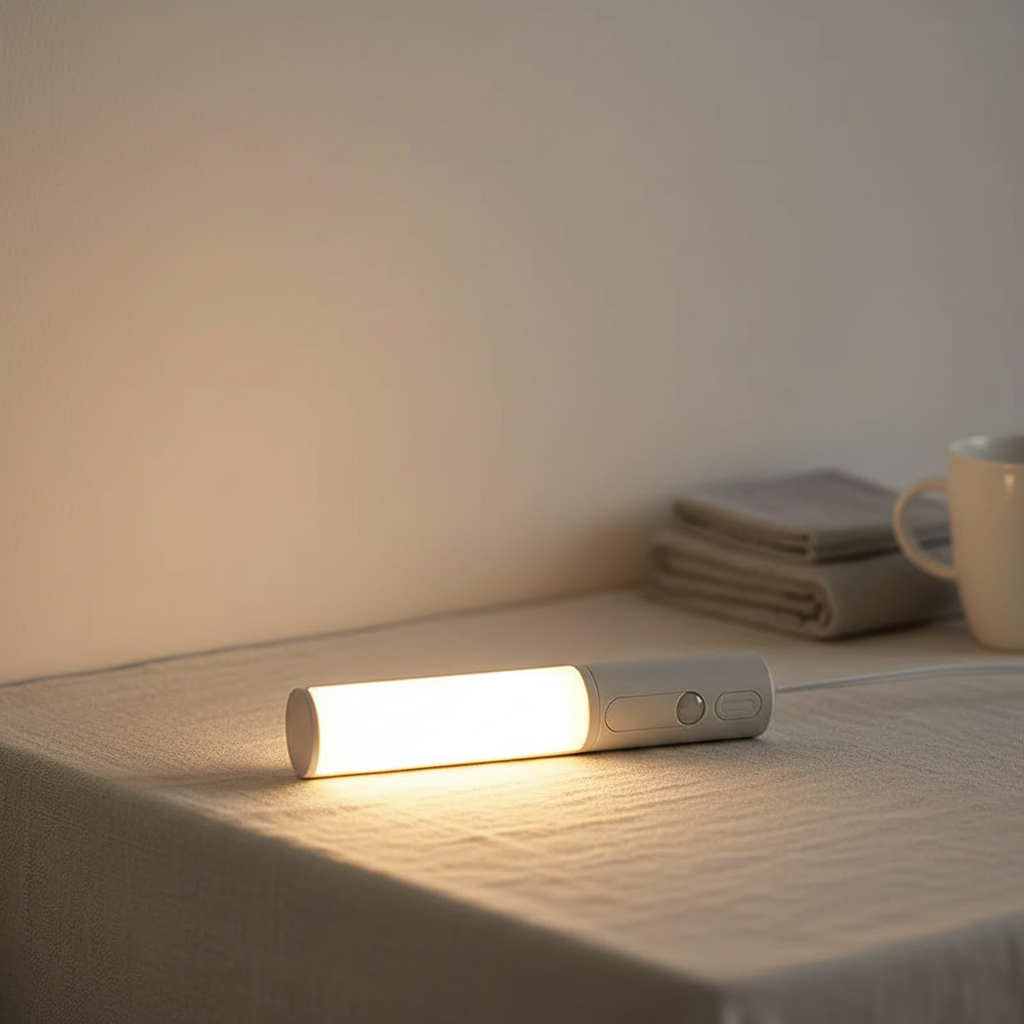 Draadloze lamp met bewegingssensor