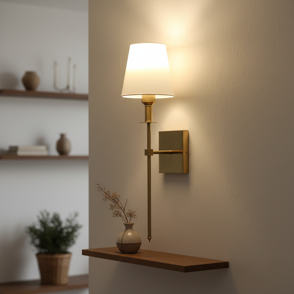 Draadloze led-wandlamp