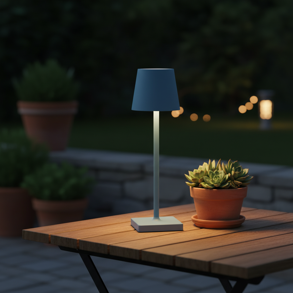 Draadloze tafel lamp