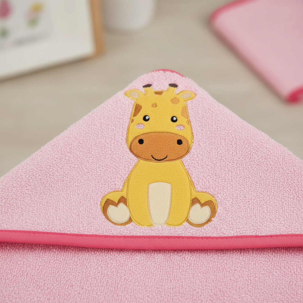 Hooded babyhanddoek