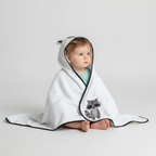 Hooded babyhanddoek