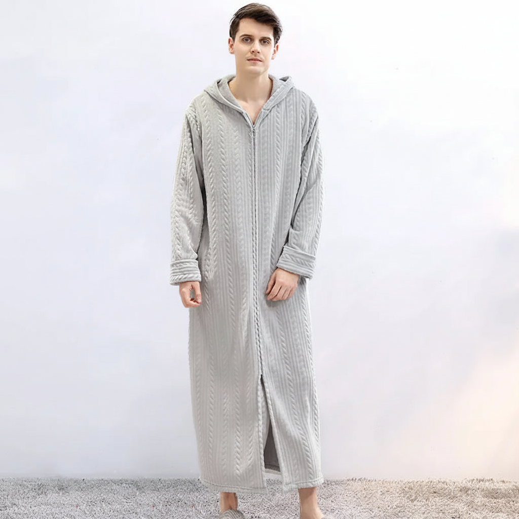 Hooded badjas