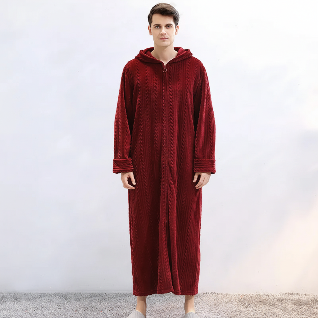 Hooded badjas