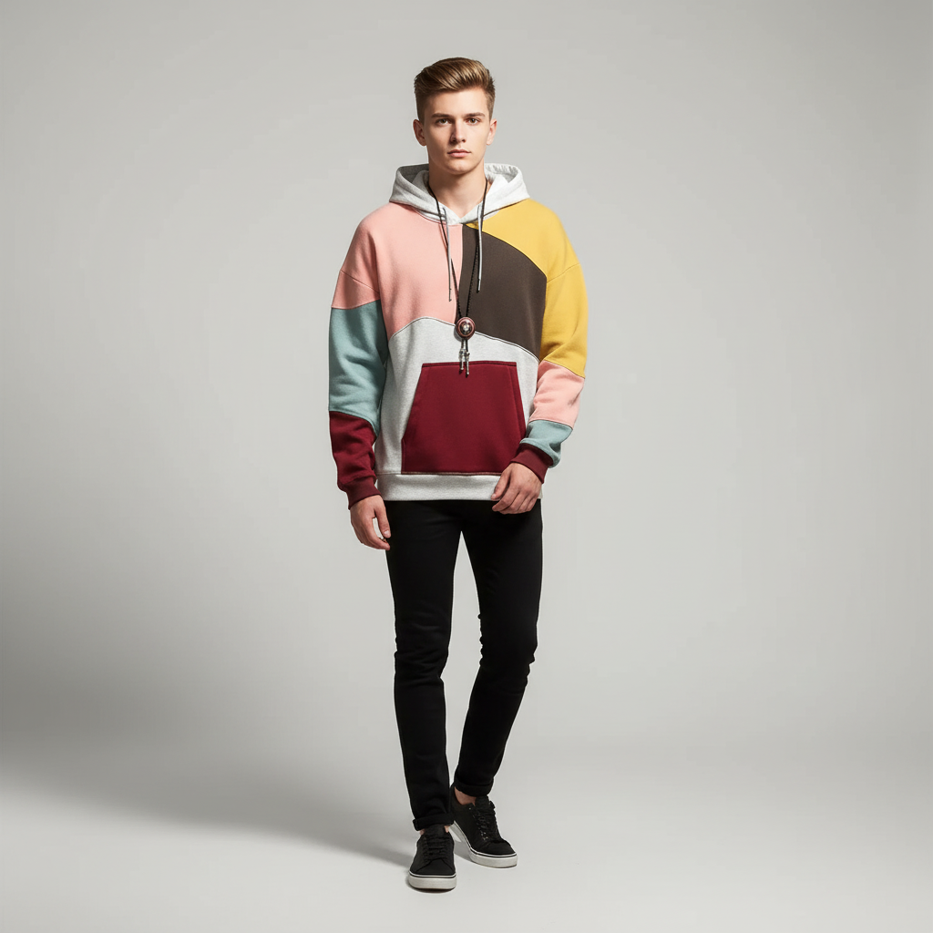 Hoodie met drukontwerp