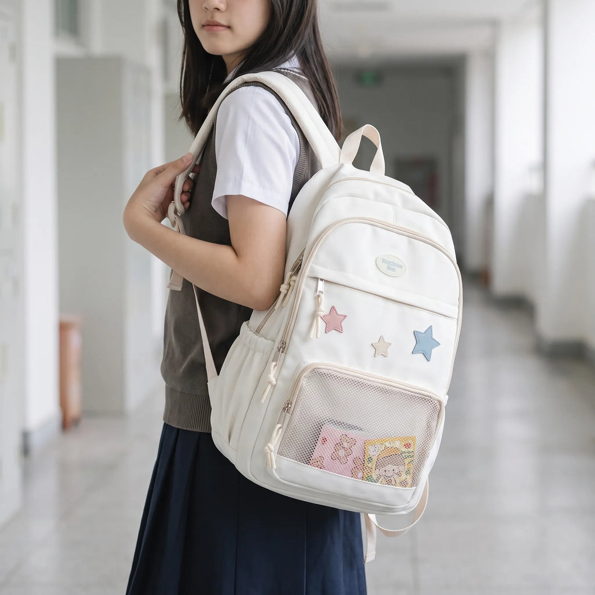 Kawaii-esthetische casual dagrugzak