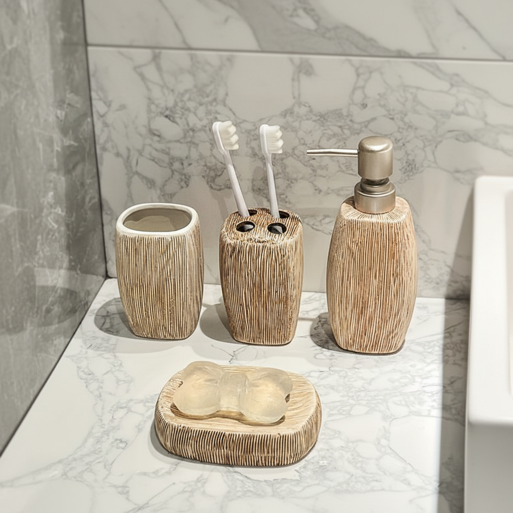 Keramische badkamer set — afbeelding 5