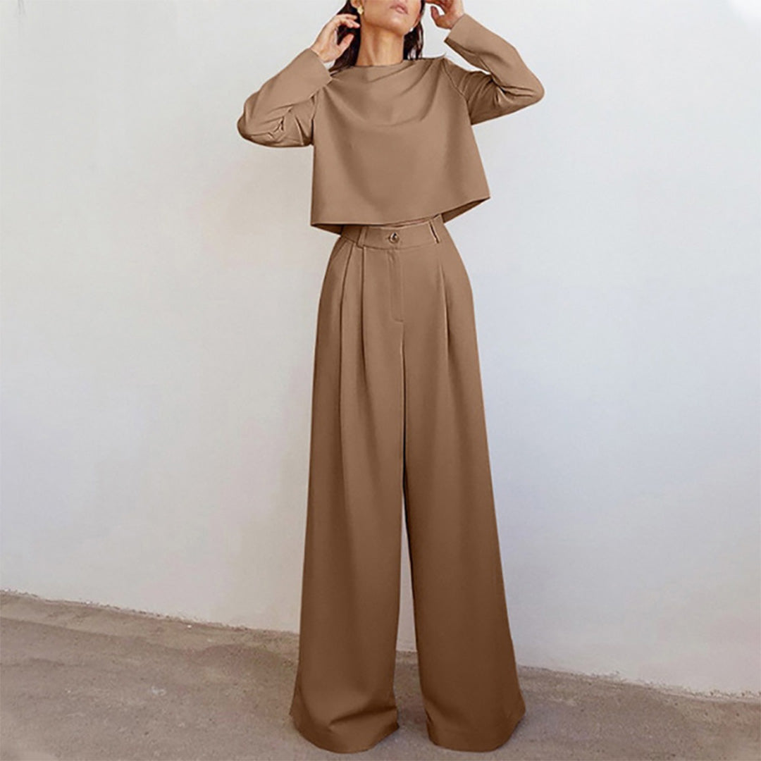 Tweedelige palazzo set