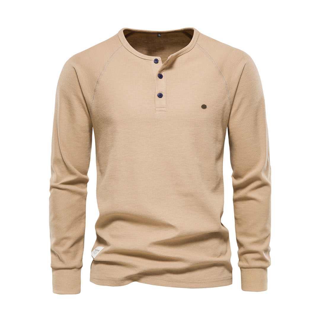 Stijlvol heren shirt met lange mouwen