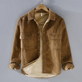 Corduroy wintershirt voor heren