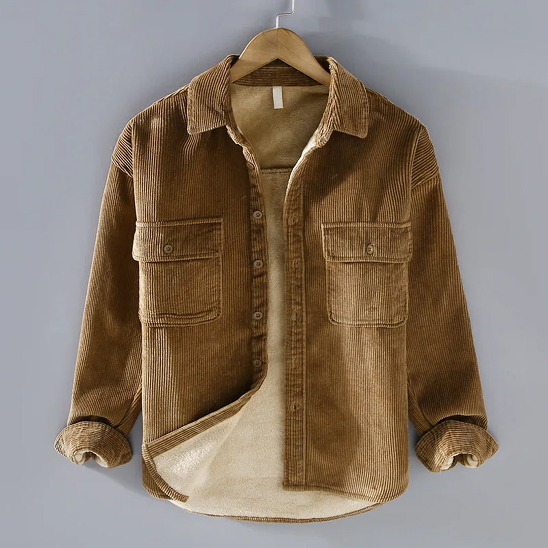 Corduroy jack voor heren