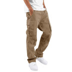 Flexibele cargo broek – stretch regular-fit mannen