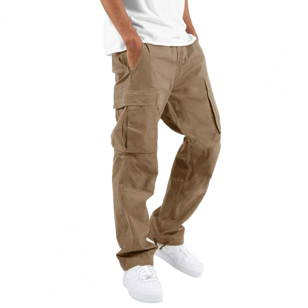 Flexibele cargo broek – stretch regular-fit mannen