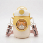 Kinderdrinkfles met cartoonfiguur
