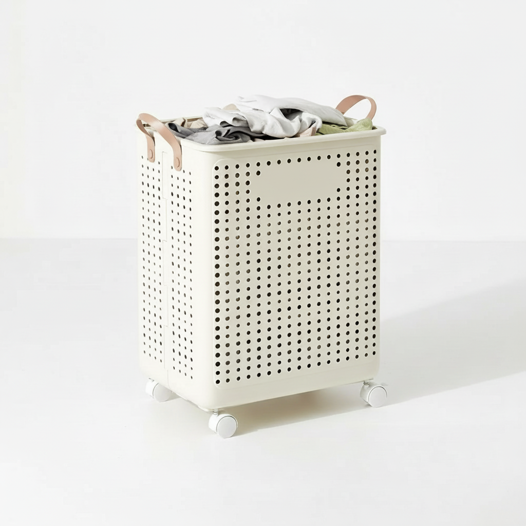 Opvouwbare rollen wasmand — afbeelding 11