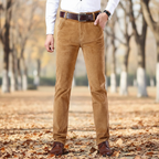 Heren corduroy broek