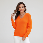V-hals trui – Liva