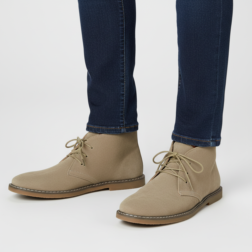 Desert boot ontwerp