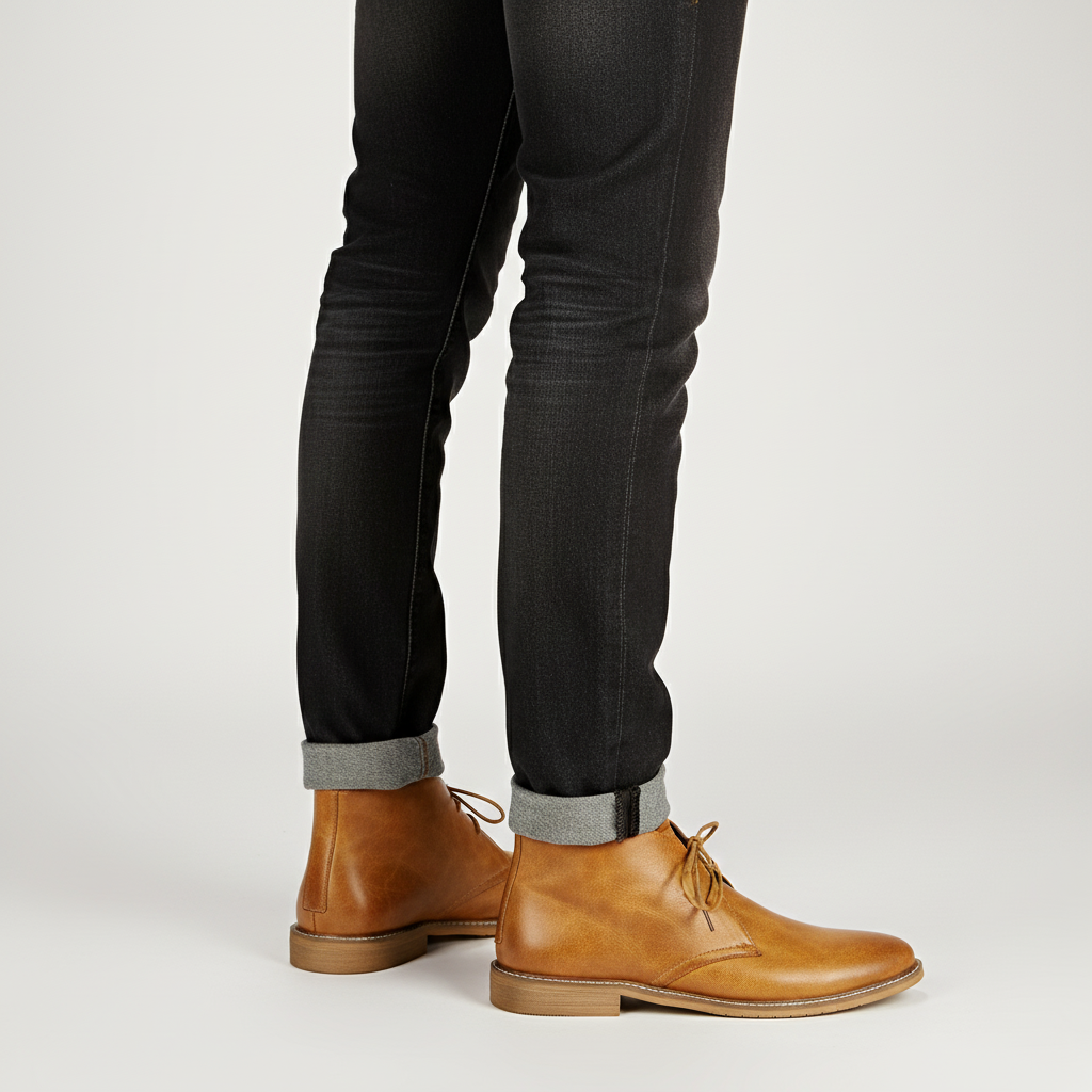 Desert boot ontwerp