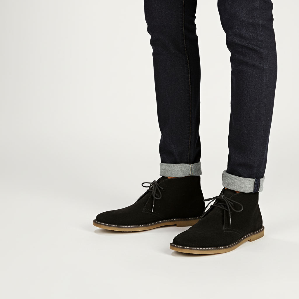 Desert boot ontwerp