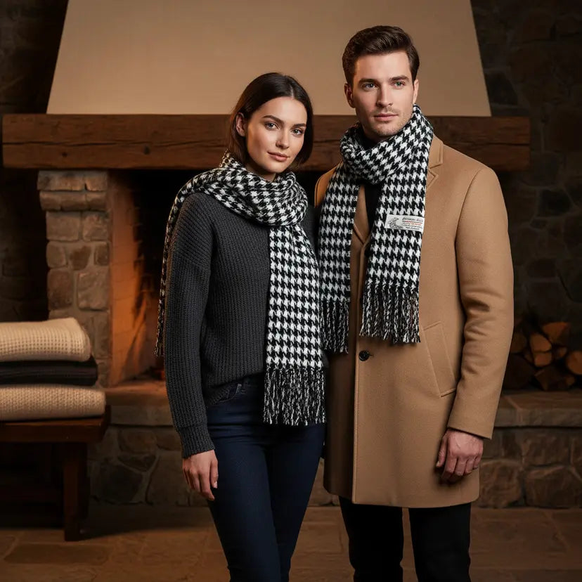 Stewart tartan patroon