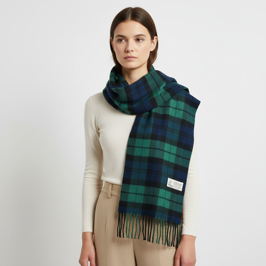 Stewart tartan patroon