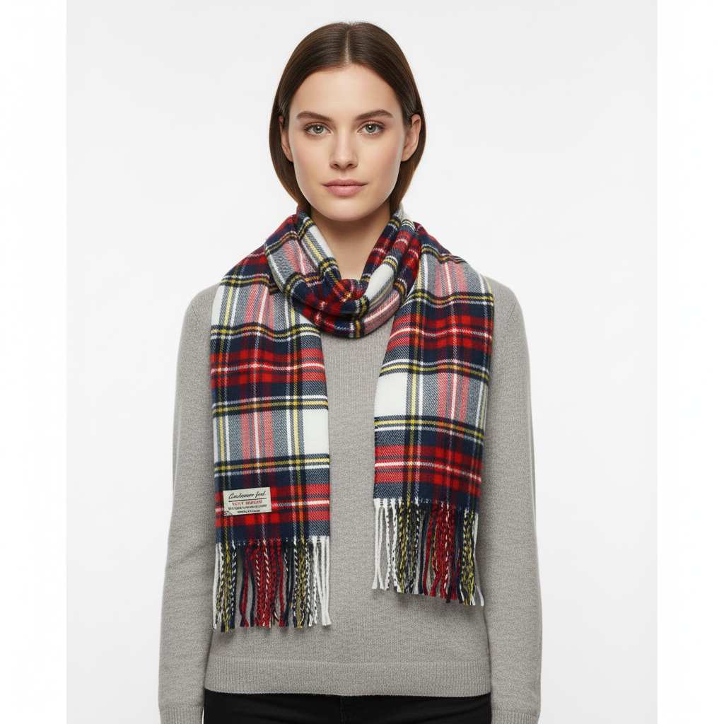 Stewart tartan patroon