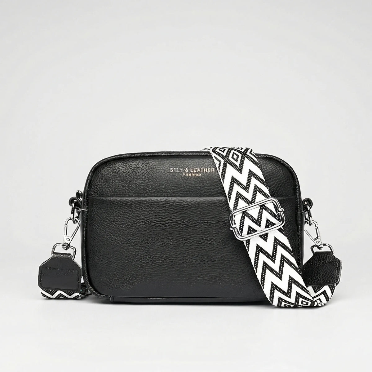 Kleine crossbodytas met ritssluiting – Noor