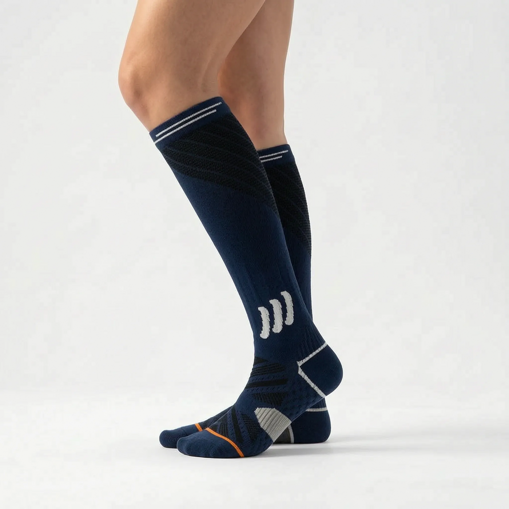 Kniehoge compressiekousen