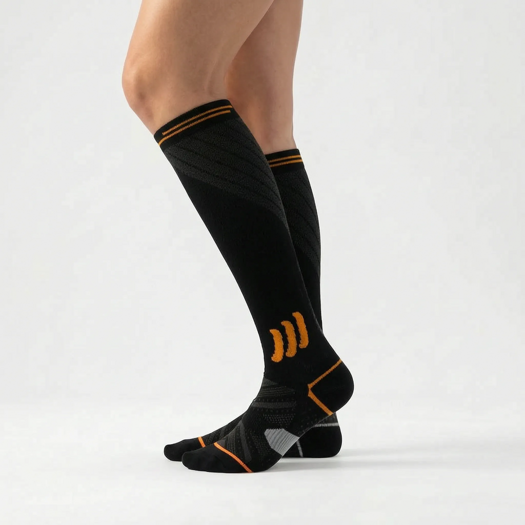 Kniehoge compressiekousen
