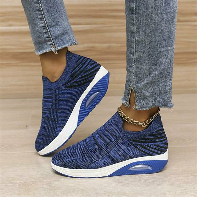 Ergonomische mesh-sneaker met luchtvering voor dames
