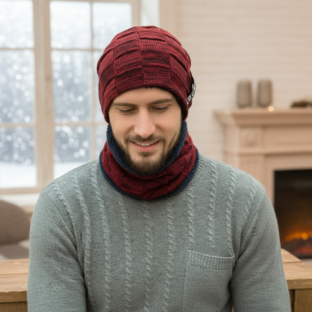 Gebreid winter set — afbeelding 9