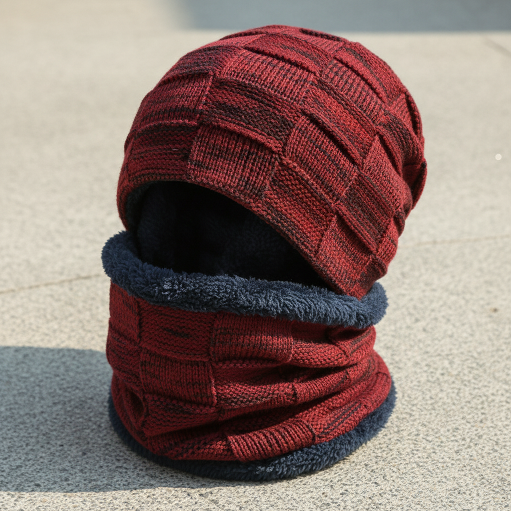 Gebreid winter set — afbeelding 11