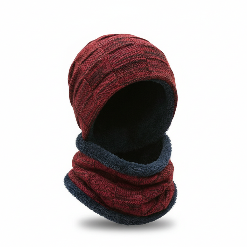 Gebreid winter set