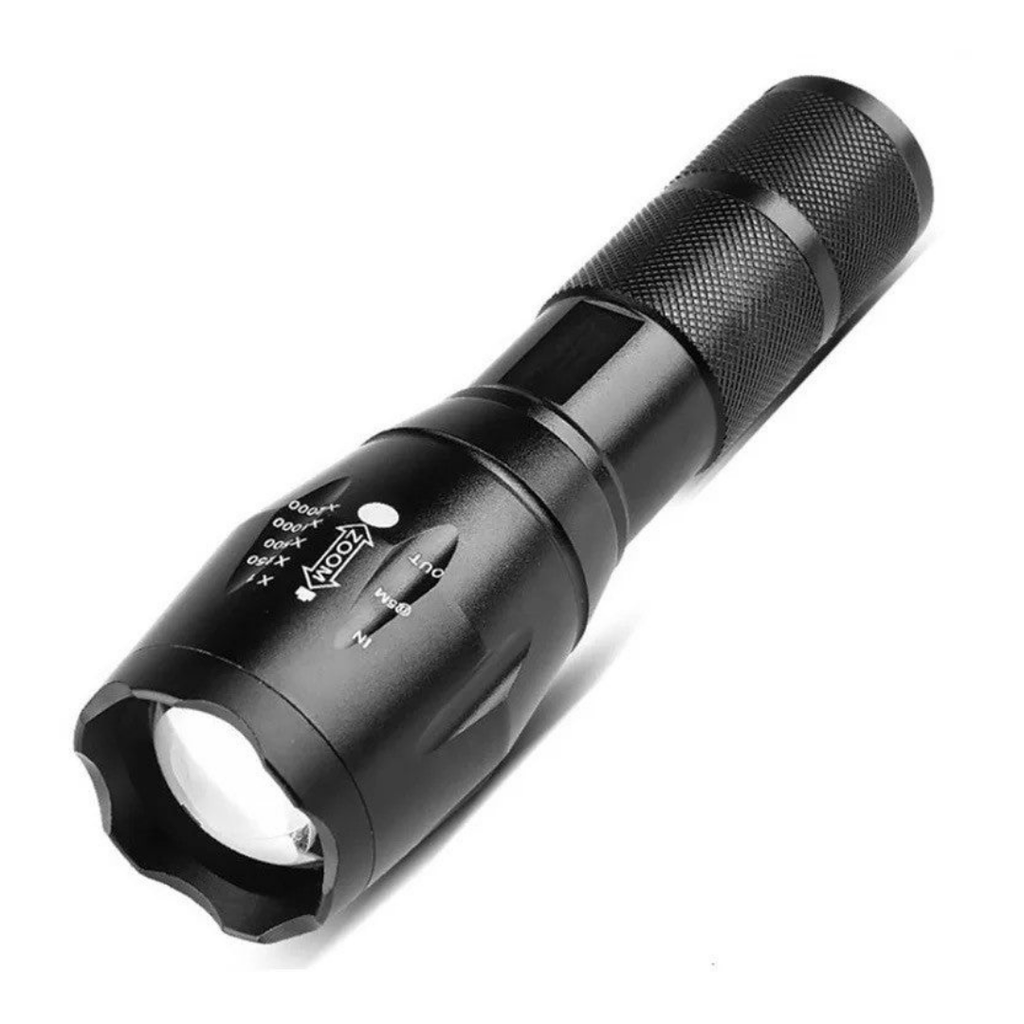 Compacte aluminium zaklamp