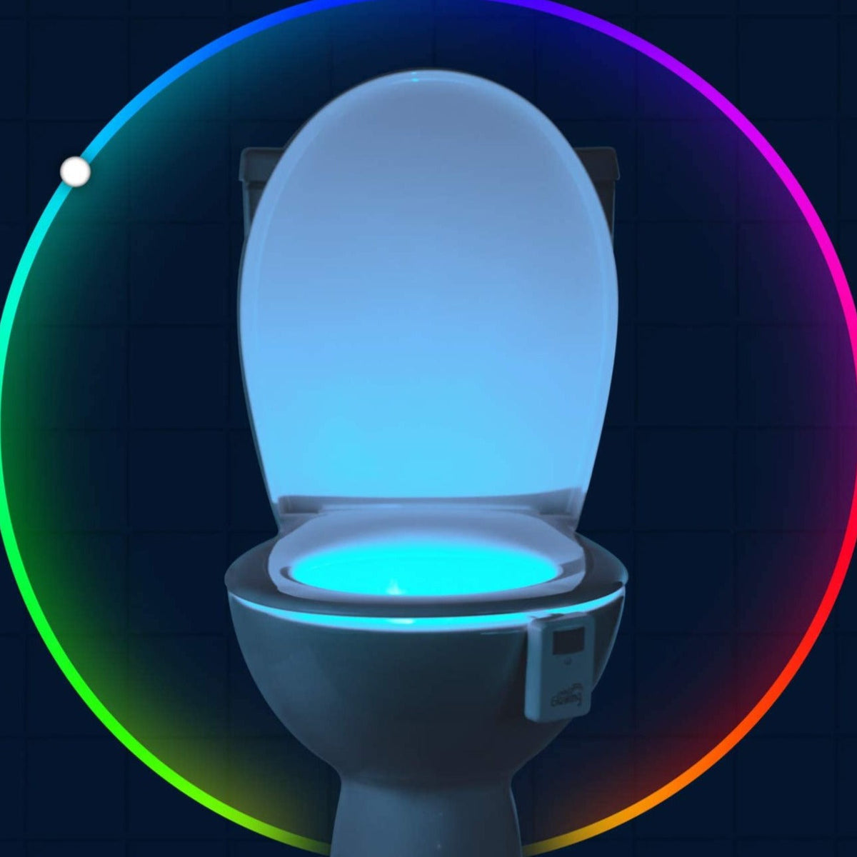 Compacte led-wc-verlichting