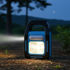 Compacte zonne-powerbank lamp