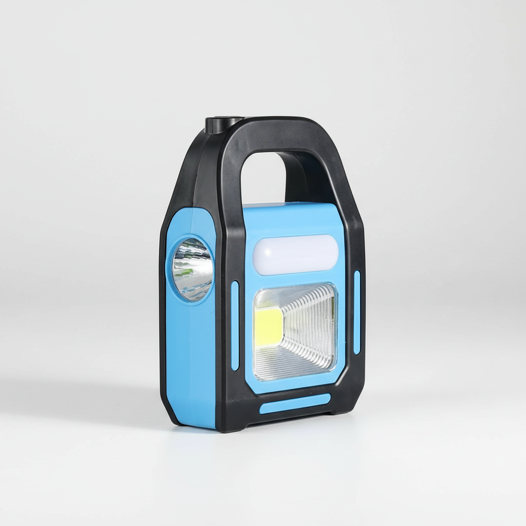 Compacte zonne-powerbank lamp — afbeelding 2