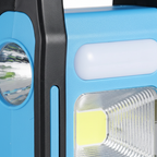 Compacte zonne-powerbank lamp