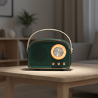 Compacte retro bluetooth-luidspreker