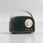 Compacte retro bluetooth-luidspreker