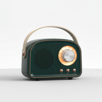 Compacte retro bluetooth-luidspreker