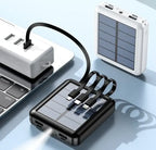 Compakte solar powerbank