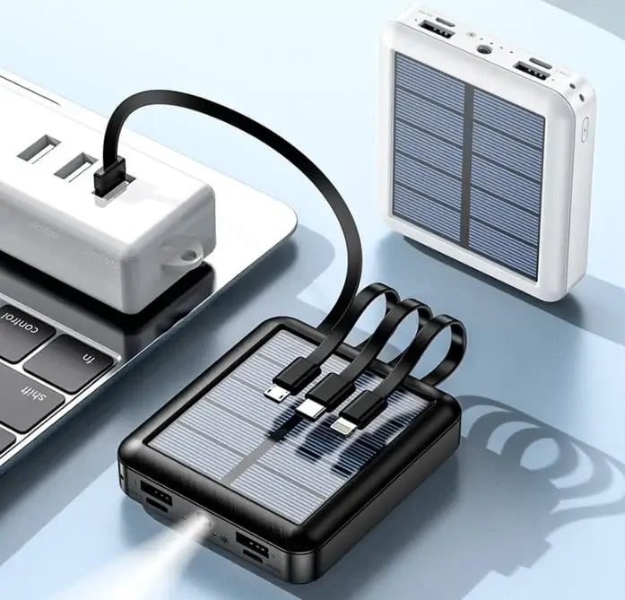 Compakte solar powerbank