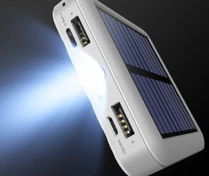 Compakte solar powerbank