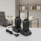 Korte oplaadbare walkie-talkies