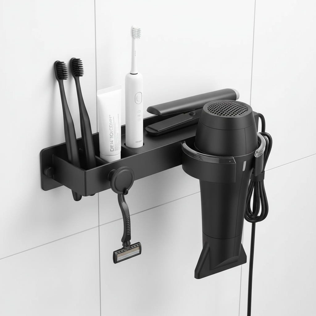 Compacte organizer voor stylingtools