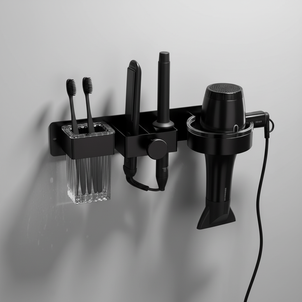 Compacte organizer voor stylingtools