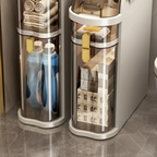 Compacte opslag met wielen