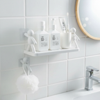 Compacte badkamer wandplank