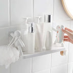 Compacte badkamer wandplank